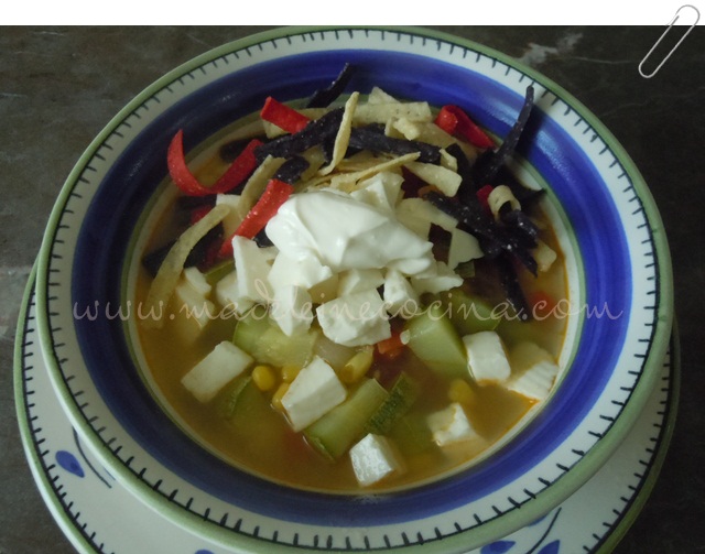Sopa de calabacita tradicional | Madeleine Cocina