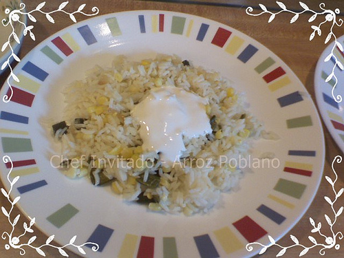 Chef Invitado – Arroz poblano