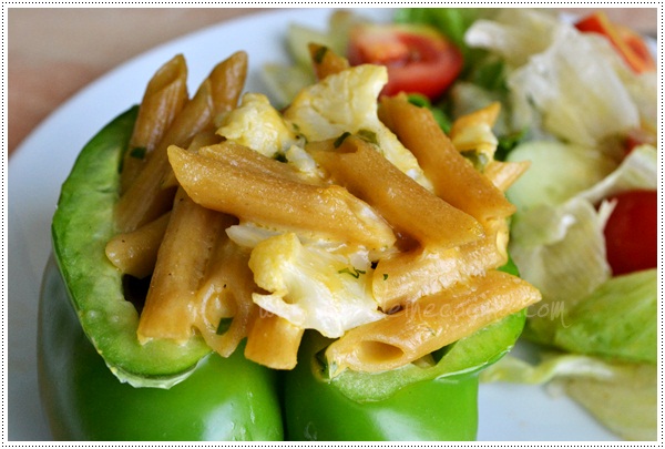 Macarrones con queso (y coliflor)