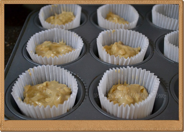 Muffins con avena, pasitas y arándanos