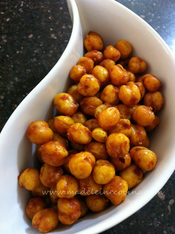 Garbanzos enchilados